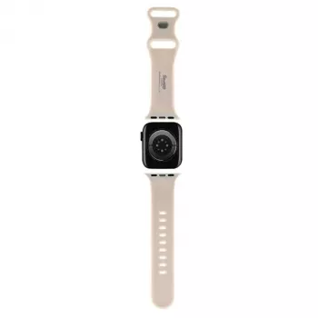 Hello Kitty HKAWMSCHBLE silikoniranneke Apple Watch 38/40/41mm - beige