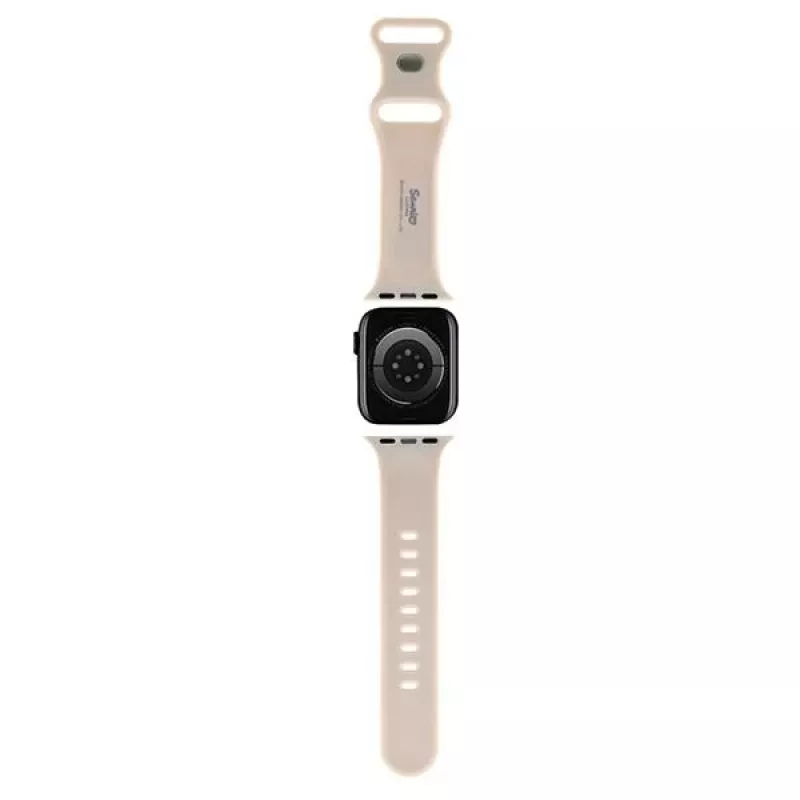 Hello Kitty HKAWMSCHBLE silikoniranneke Apple Watch 38/40/41mm - beige