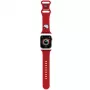 Hello Kitty HKAWMSCHBLR Apple Watch -ranneke 38/40/41 mm punainen silikoni Kitty Head