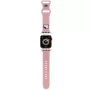 Hello Kitty HKAWMSCHBLP silikoniranneke Apple Watch 38/40/41 mm pinkki