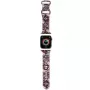 Hello Kitty HKAWMSDGPTP silikoniranneke Apple Watch 38/40/41 mm pinkki Graffiti Tags