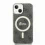 Guess GUHMP15SH4STW iPhone 15 / 14 / 13 6,1 tuuman ruskea hardcase IML 4G MagSafe