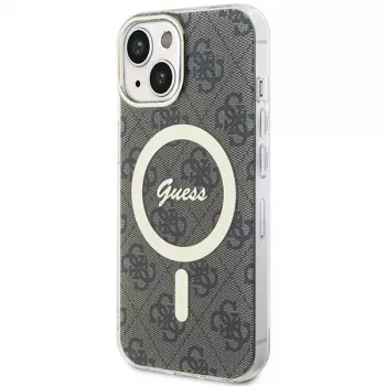 Guess GUHMP15MH4STW hardcase IML MagSafe iPhone 15 Plus / 14 Plus 6,7 tuuman ruskea