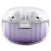 Guess Glitter Gradient True Wireless Bluetooth -nappikuulokkeet latauskotelolla (violetti)
