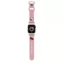 Hello Kitty HKAWLSCHBLP silikoniranneke Apple Watch 42/44/45/49 mm pinkki