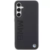 BMW S23 FE S711 musta nahka Hot Stamp -kotelo Samsung Galaxy S23 FE