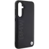 BMW S23 FE S711 musta nahka Hot Stamp -kotelo Samsung Galaxy S23 FE