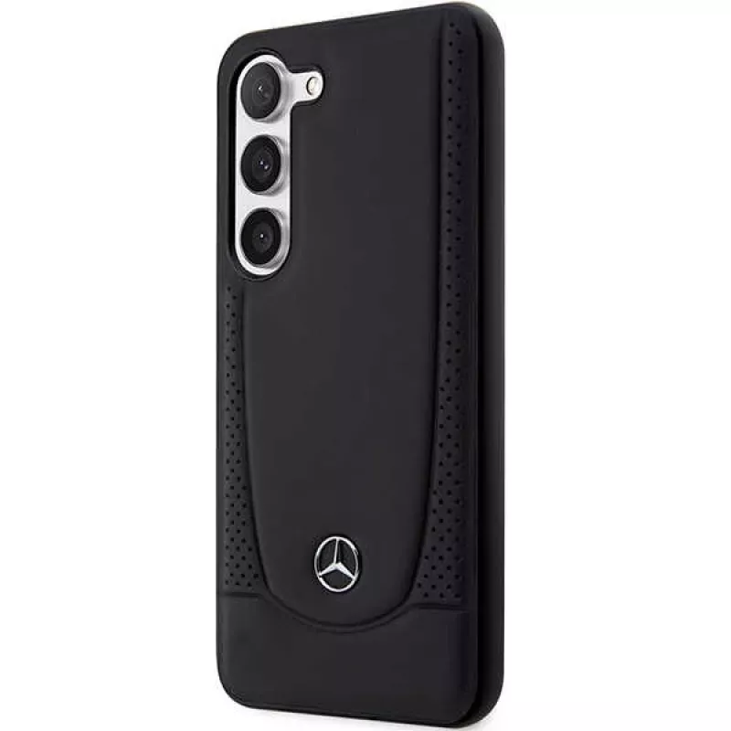Mercedes-Benz S23 FE hardcase nahka Urban musta Samsung Galaxy S23 FE