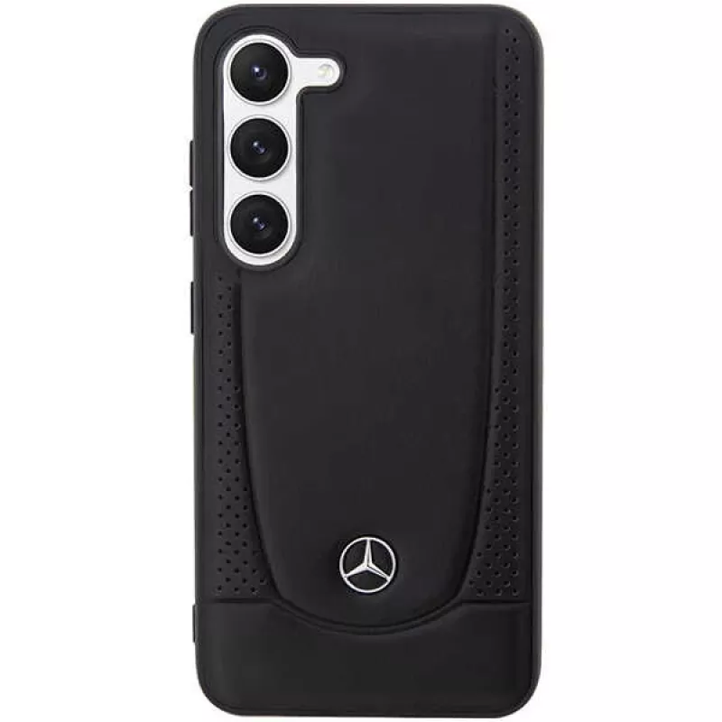 Mercedes-Benz S23 FE hardcase nahka Urban musta Samsung Galaxy S23 FE