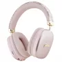 Guess Gcube Metallic Script Logo on-ear Bluetooth -kuulokkeet pinkki
