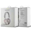 Guess Gcube Metallic Script Logo on-ear Bluetooth -kuulokkeet pinkki