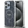 Guess GUHMP15XHGCUSTGK iPhone 15 Pro Max 6.7 Hardcase IML GCube MagSafe musta
