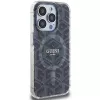 Guess GUHMP15XHGCUSTGK iPhone 15 Pro Max 6.7 Hardcase IML GCube MagSafe musta
