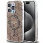 Guess G-Cube Hardcase iPhone 15 Pro 6,1 inch ruskea IML MagSafe