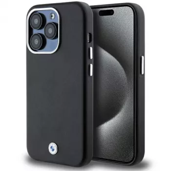BMW Signature Wrapped Metal MagSafe Case iPhone 14 Pro 6.1 musta