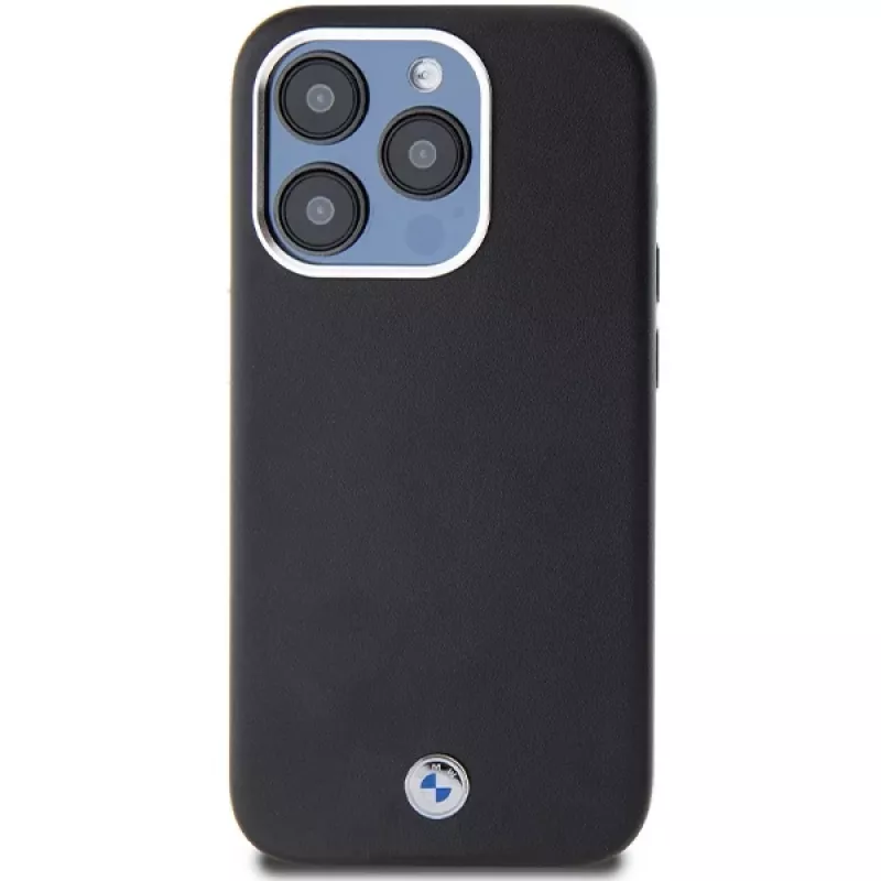 BMW Signature Wrapped Metal MagSafe Case iPhone 14 Pro 6.1 musta