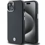 BMW Signature Wrapped Metal MagSafe Case iPhone 15 / 14 / 13 6,1 inch musta