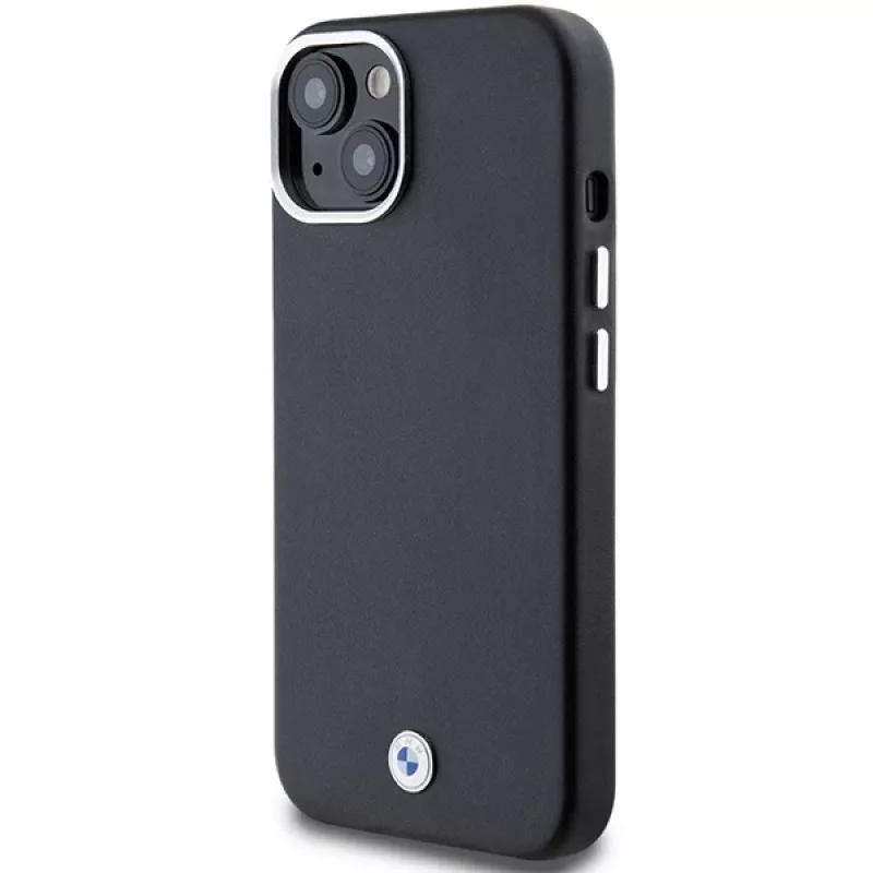 BMW M Collection Signature Wrapped Metal MagSafe Case iPhone 15 Plus / 14 Plus - musta