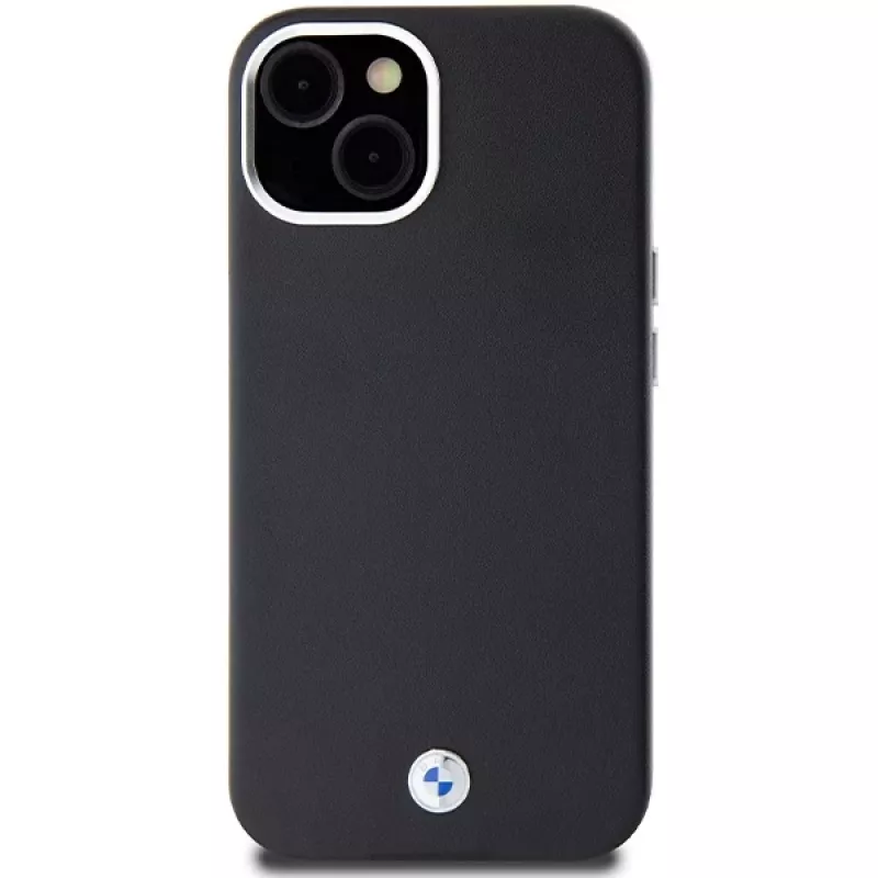 BMW M Collection Signature Wrapped Metal MagSafe Case iPhone 15 Plus / 14 Plus - musta