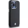 BMW Signature Wrapped Metal MagSafe Case Apple iPhone 15 Pro 6,1 inch musta