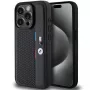 BMW Perforated Tricolor Line Hard Case Apple iPhone 15 Pro 6.1 musta