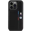 BMW Perforated Tricolor Line Hard Case Apple iPhone 15 Pro 6.1 musta