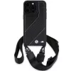 BMW BMHCP15L23PSCCK iPhone 15 Pro 6.1 musta Hardcase M Edition Carbon Stripe & Strap