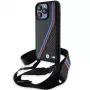 BMW M Edition Carbon Tricolor Lines Hard Case Apple iPhone 15 Pro 6,1