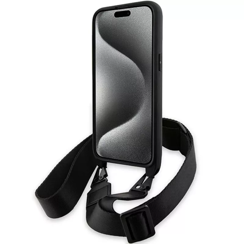 BMW M Edition Carbon Tricolor Lines Hard Case Apple iPhone 15 Pro 6,1