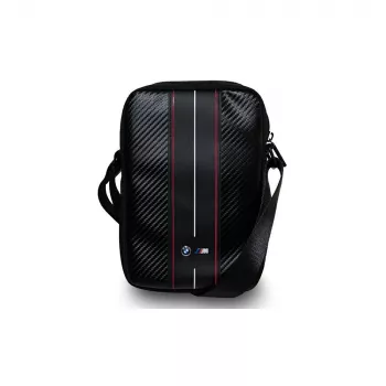 BMW M Collection Carbon Red Stripes tablettikotelo 10 tuuman tableteille, musta