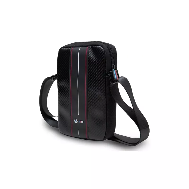 BMW M Collection Carbon Red Stripes tablettikotelo 10 tuuman tableteille, musta