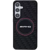 AMG AMHMS24S23SMRK kova kotelo silikoni Carbon Pattern MagSafe Samsung Galaxy S24 (S921) musta