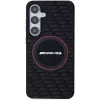 AMG AMHMS24M23SMRK kova kotelo silikoni Carbon Pattern MagSafe Samsung Galaxy S24+ (SM-S926) - musta