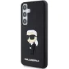 Karl Lagerfeld KLHCS24M3DRKINK kova kotelo 3D Rubber Ikonik Samsung Galaxy S24+ musta