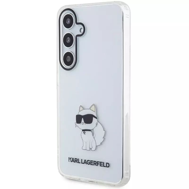 Karl Lagerfeld KLHCS24MHNCHTCT S24+ S926 läpinäkyvä kovakotelo IML Choupette