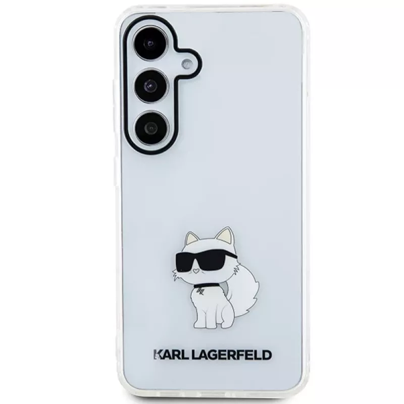 Karl Lagerfeld KLHCS24MHNCHTCT S24+ S926 läpinäkyvä kovakotelo IML Choupette