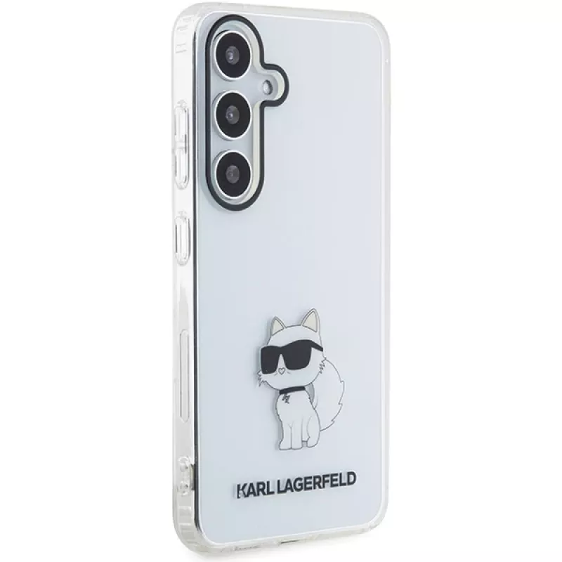 Karl Lagerfeld KLHCS24MHNCHTCT S24+ S926 läpinäkyvä kovakotelo IML Choupette