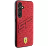 Ferrari FEHCS24SPINR S24 S921 punainen kovakotelo Big SF Perforated Samsung Galaxy S24:lle