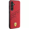 Ferrari FEHCS24MPINR S24+ S926 punainen kovakotelo Big SF Perforated Samsung Galaxy S24+:lle