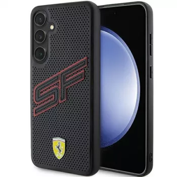 Ferrari FEHCS24MPINK S24+ S926 musta kovakotelo Big SF Perforated Samsung Galaxy S24+:lle