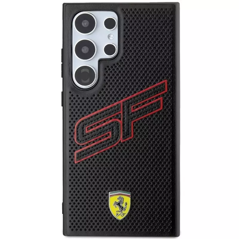 Ferrari FEHCS24LPINK S24 Ultra S928 musta kovakotelo Big SF Perforated
