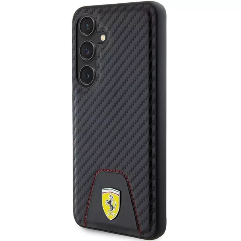 Ferrari FEHCS24SN3PUK S24 S921 musta kovakotelo Carbon Stitched Bottom