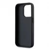 Karl Lagerfeld Saffiano Athleisure Stripes Cord -kotelo iPhone 15 Pro Max musta pinkki