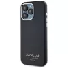 Karl Lagerfeld Hotel RSG -kotelo Apple iPhone 15 Pro, musta