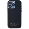 Karl Lagerfeld Hotel RSG -kotelo Apple iPhone 15 Pro, musta