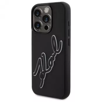 Karl Lagerfeld KLHCP15X3DRKSDLK kova kotelo Apple iPhone 15 Pro Max 6,7