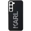 Karl Lagerfeld KLHCS24S3DMBKCK kova kotelo Samsung Galaxy S24, musta, 3D-kumi Glitter Logo