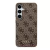 Guess GUOHCSA35G4GFBR A35 hardcase 4G Metal Gold Logo Samsung Galaxy A35 - ruskea