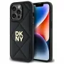 DKNY DKHCP14XPQDSLK Quilted Stack Logo takakansi iPhone 14 Pro Max 6,7