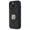 DKNY DKHCP15SPQDSLK Quilted Stack Logo takakansi Apple iPhone 15 6,1